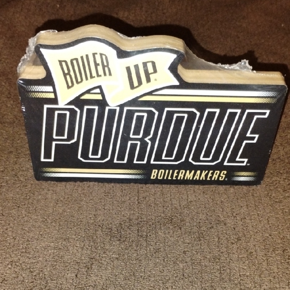 Purdue Boilermakers Decorative Sign